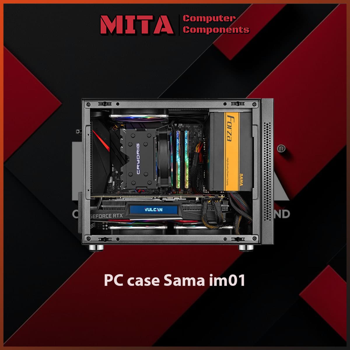 Vị trí serial sản phẩm in trên phiếu MITA PC.